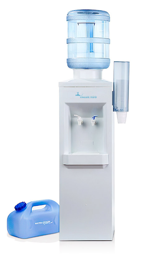 Refillable water coolers