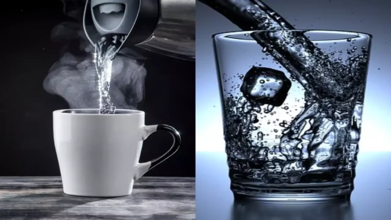 hot and cold water