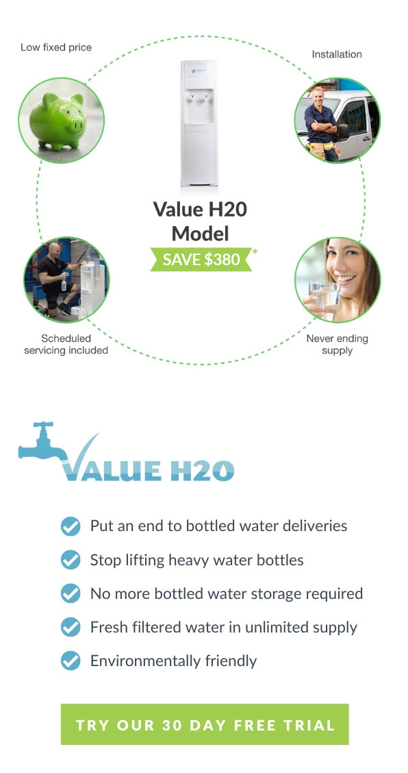 No more bottled water