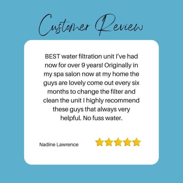 🌟 We’re thrilled to share this glowing review from one of our amazing customers! 😊Thank you for the love and support! 💙 

#HappyCustomer #ValueH2O #PureHydration 💧🌟