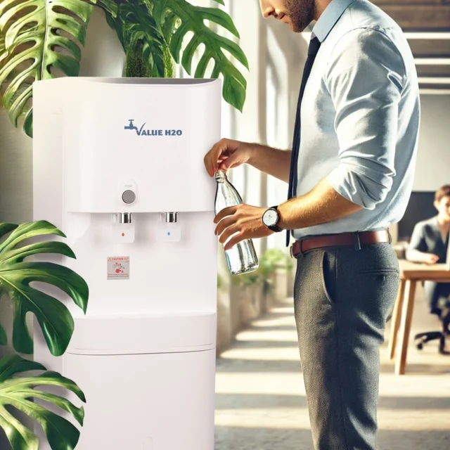 Hydrate sustainably! 🌱 Our water coolers offer a greener way to stay refreshed at work.

#EcoFriendlyHydration #Sustainability